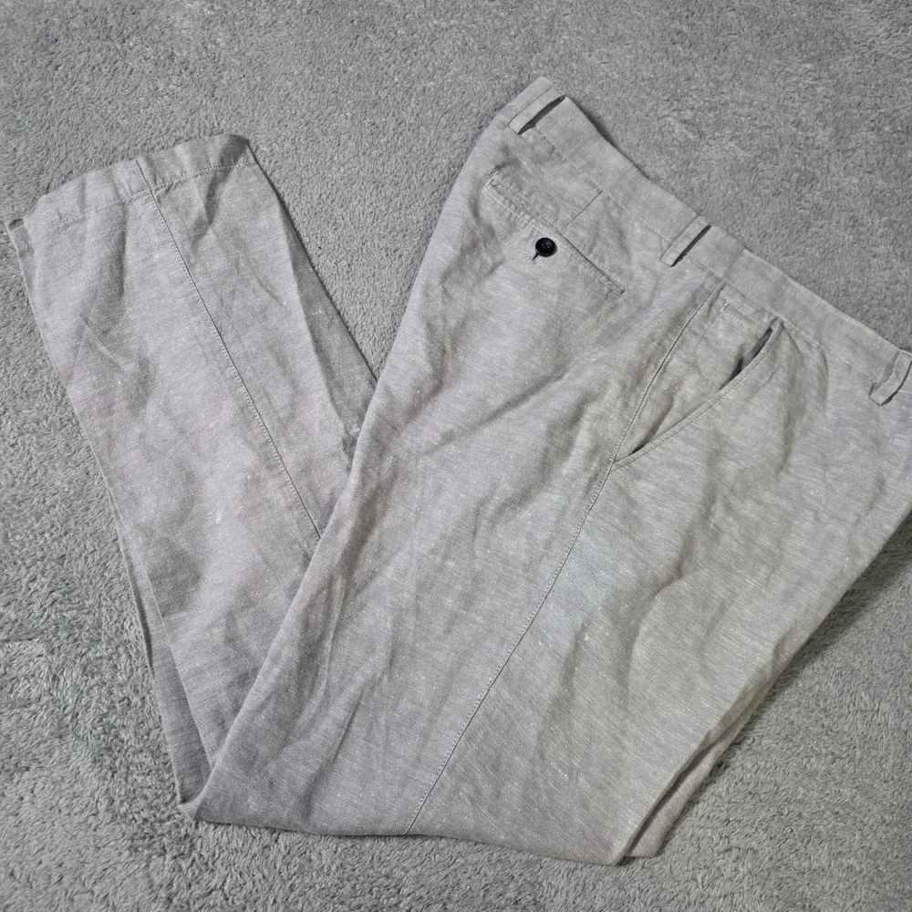 Banana Republic Light Gray Men's Chinos